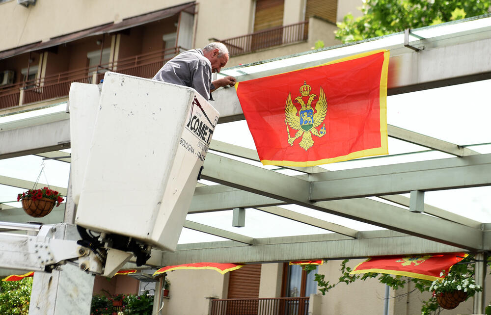 Podgorica uoči Dana nezavisnosti