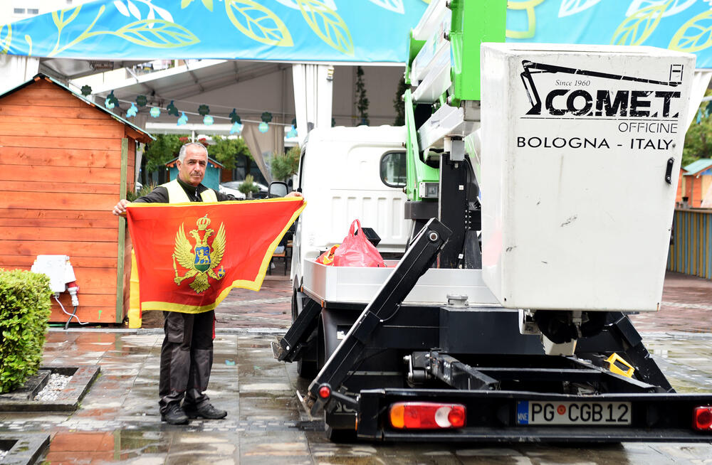 Podgorica uoči Dana nezavisnosti