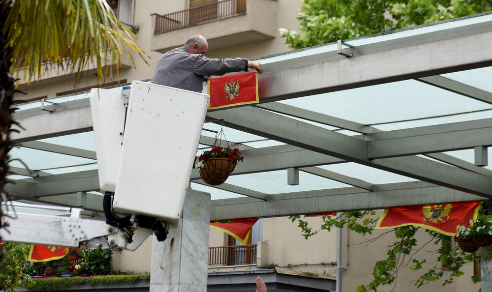 Podgorica uoči Dana nezavisnosti