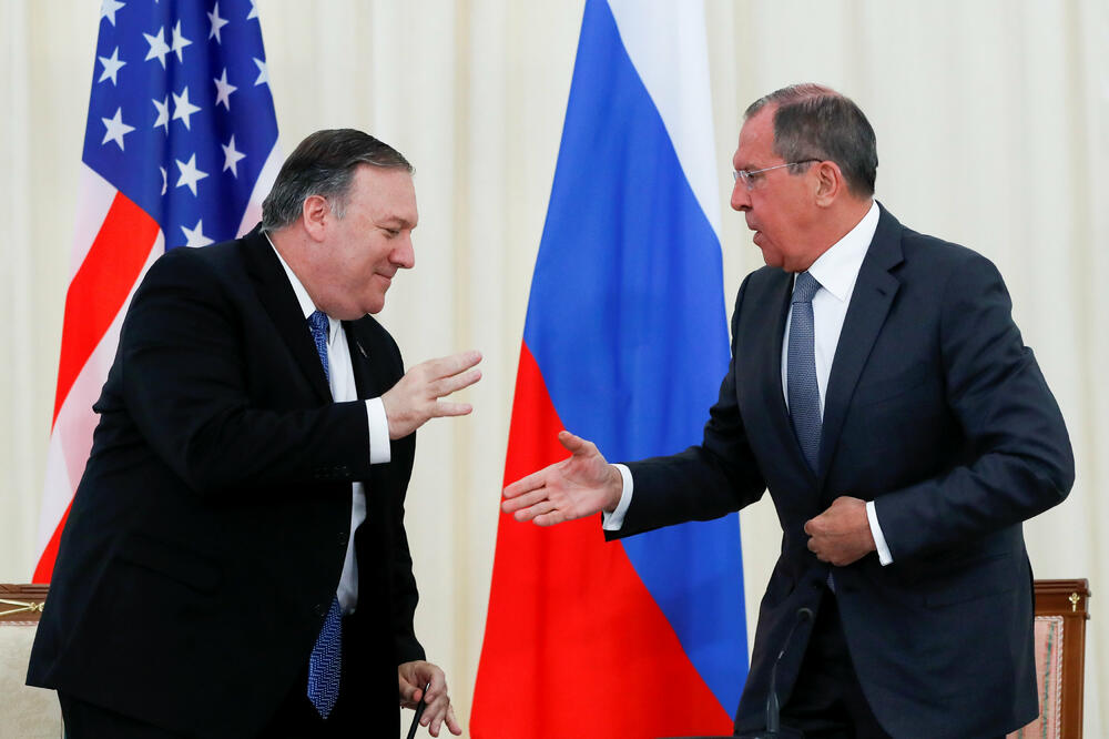Majk Pompeo i Sergej Lavrov (arhiva), Foto: Reuters, Reuters