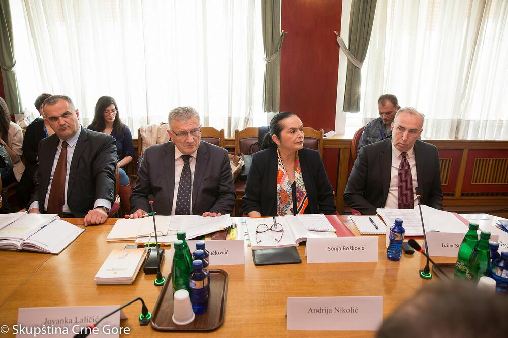 Sa Odbora za politički sistem, pravosuđe i upravu, Foto: Skupština Crne Gore