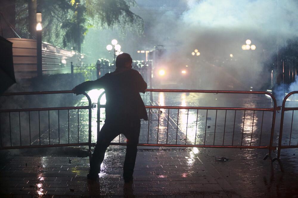 Sa protesta u Albaniji, Foto: Hektor Pustina/AP