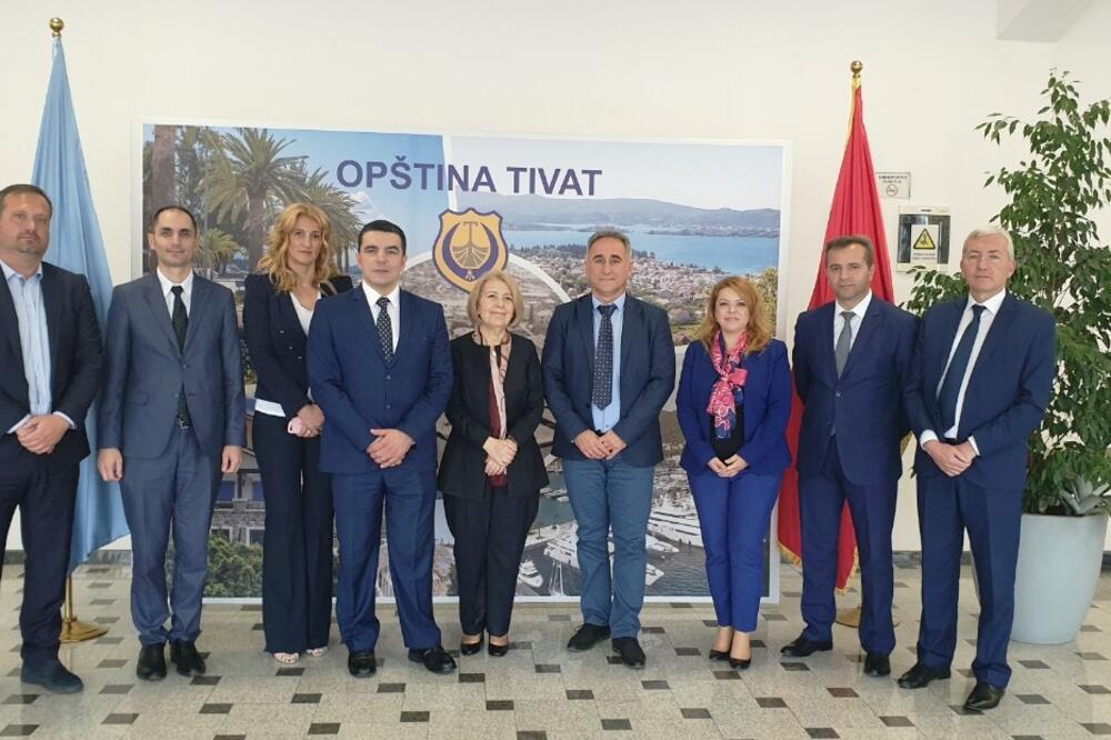 Susret dvije delegacije, Foto: Opština Tivat