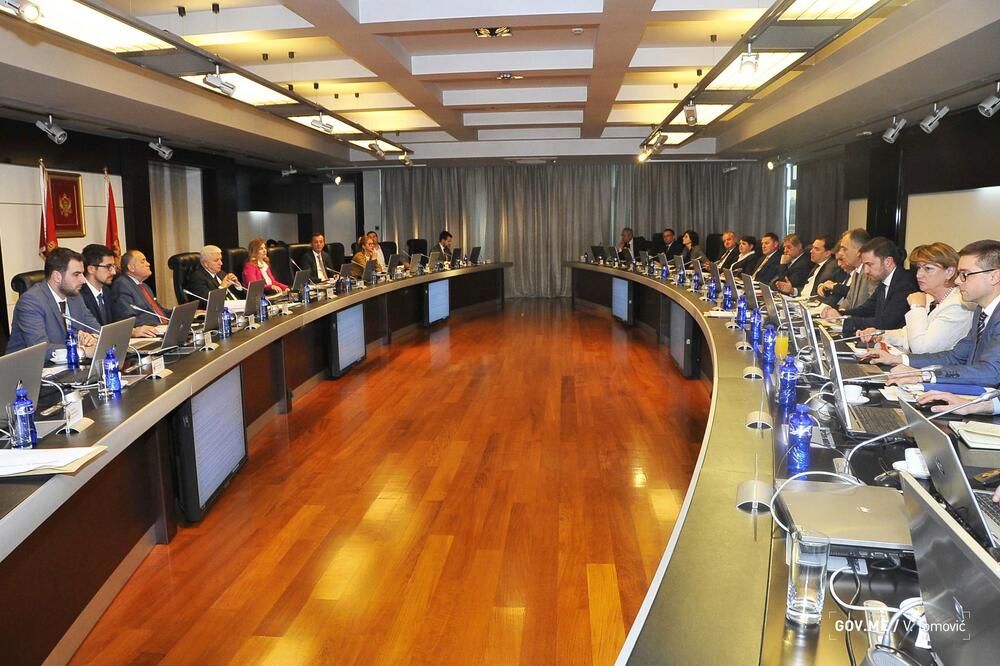 Sa današnje sjednice Vlade, Foto: Vlada Crne Gore