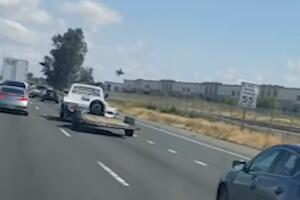 VIDEO Lovac F-16 se srušio u Kaliforniji