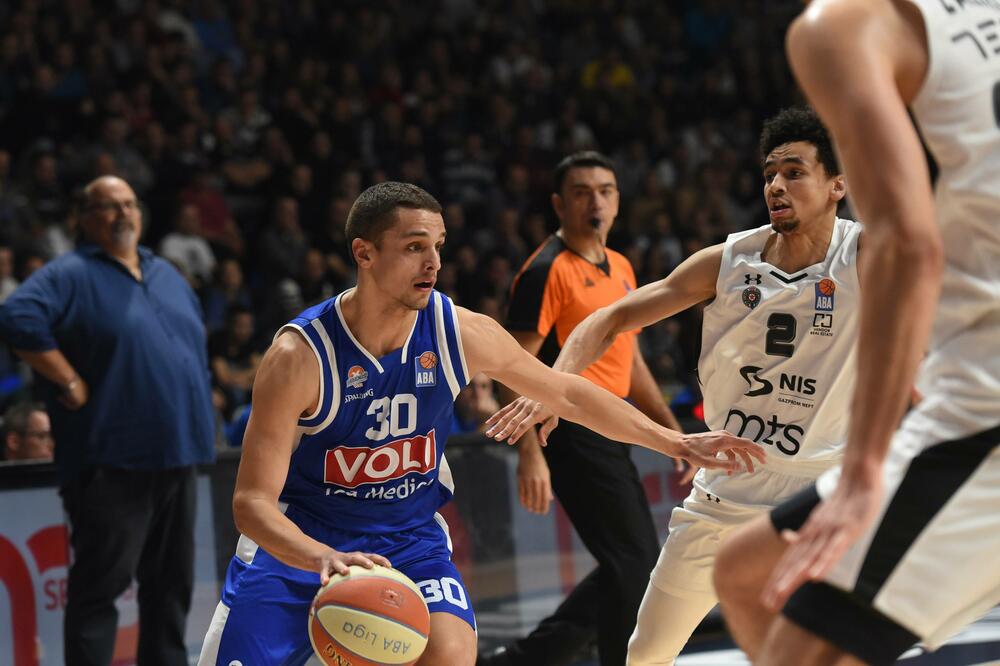 Sa utakmice Budućnost - Partizan, Foto: ABA liga/Buducnost VOLI