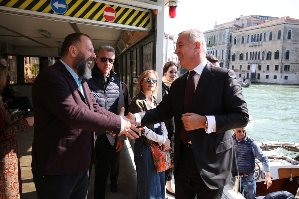 Predsjednik Milo Đukanović u Veneciji, Foto: Predsjednik.me