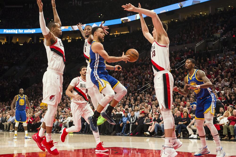 Sa meča Portland - Golden Stejt, Foto: Reuters