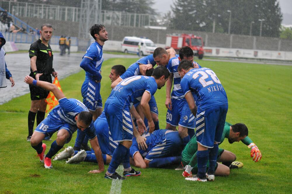 Fudbaleri Sutjeske, Foto: Milan Šapurić