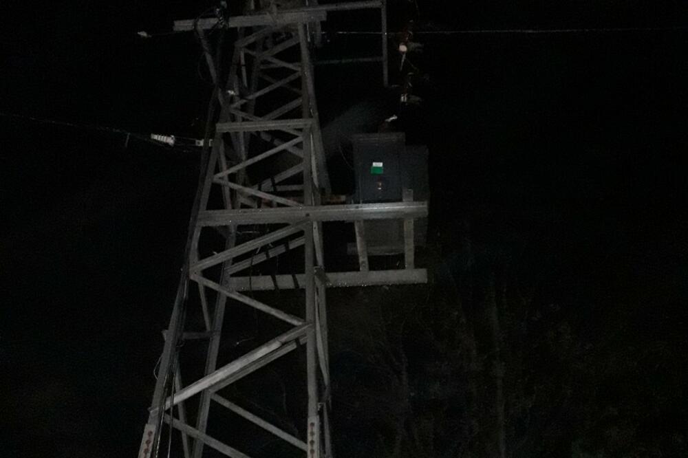 Jedna od devastiranih trafostanica, Foto: CEDIS