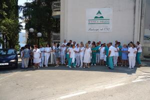 Zaposleni u Bolnici Meljine od četvrtka opet u štrajku