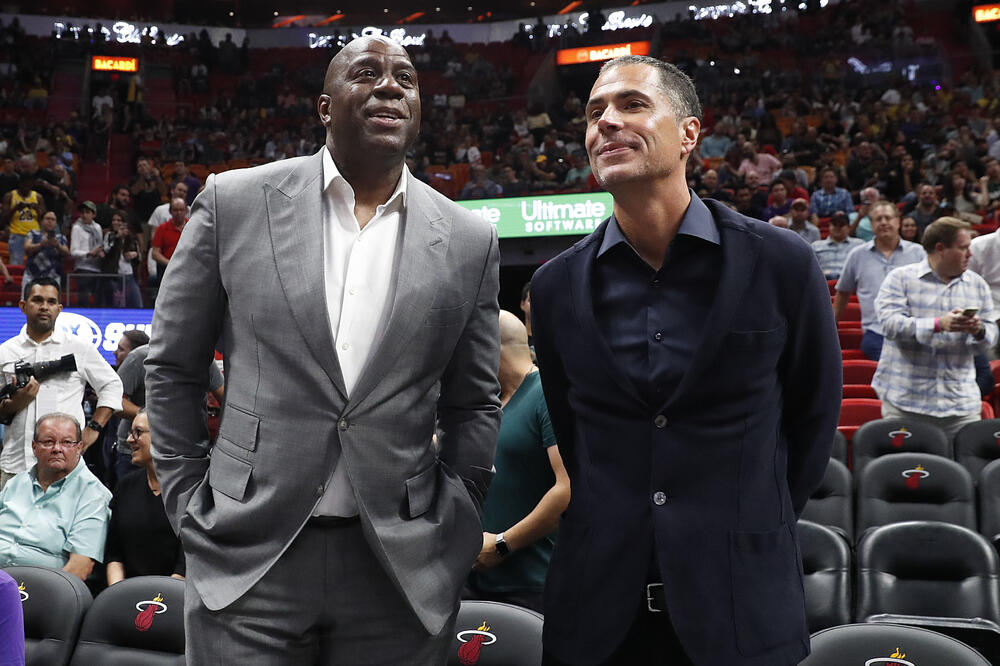 Džonson i Pelinka, Foto: AP