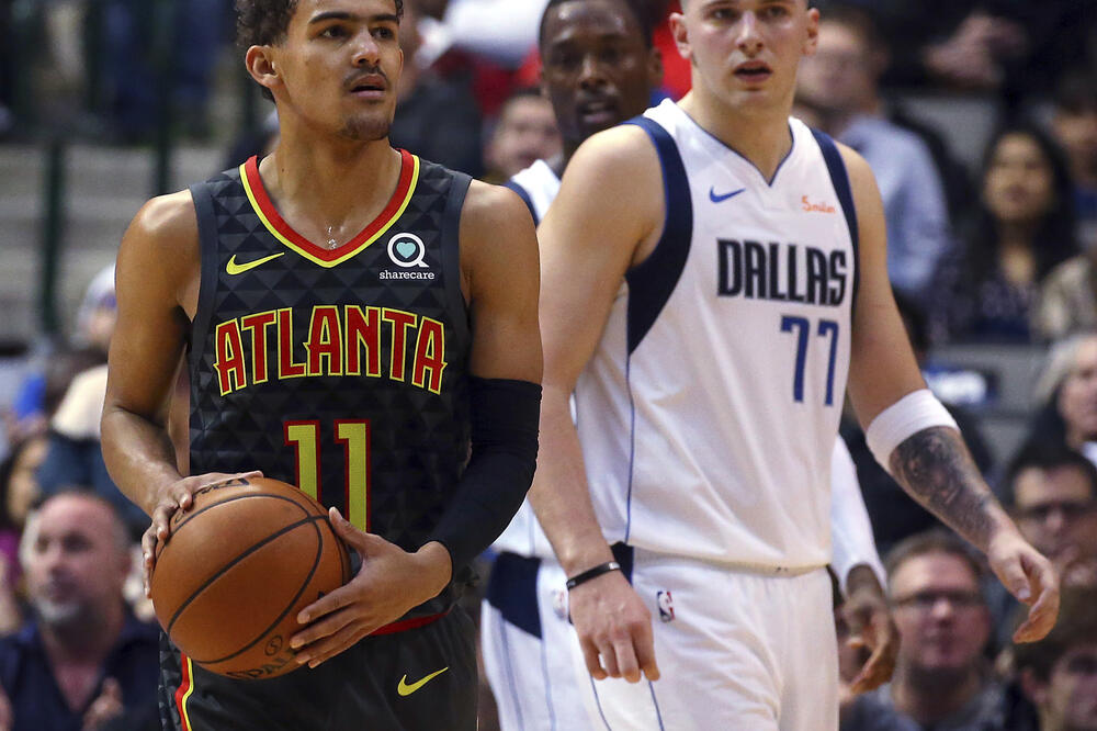 Tre Jang i Luka Dončić, Foto: AP