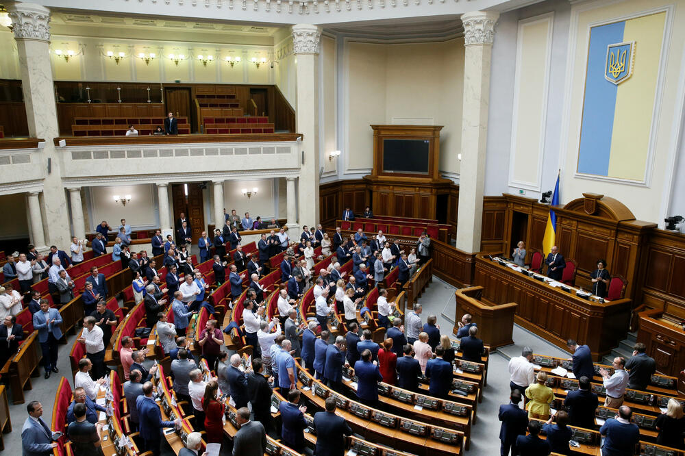 Sa sjednice ukrajinskog parlamenta, Foto: Reuters