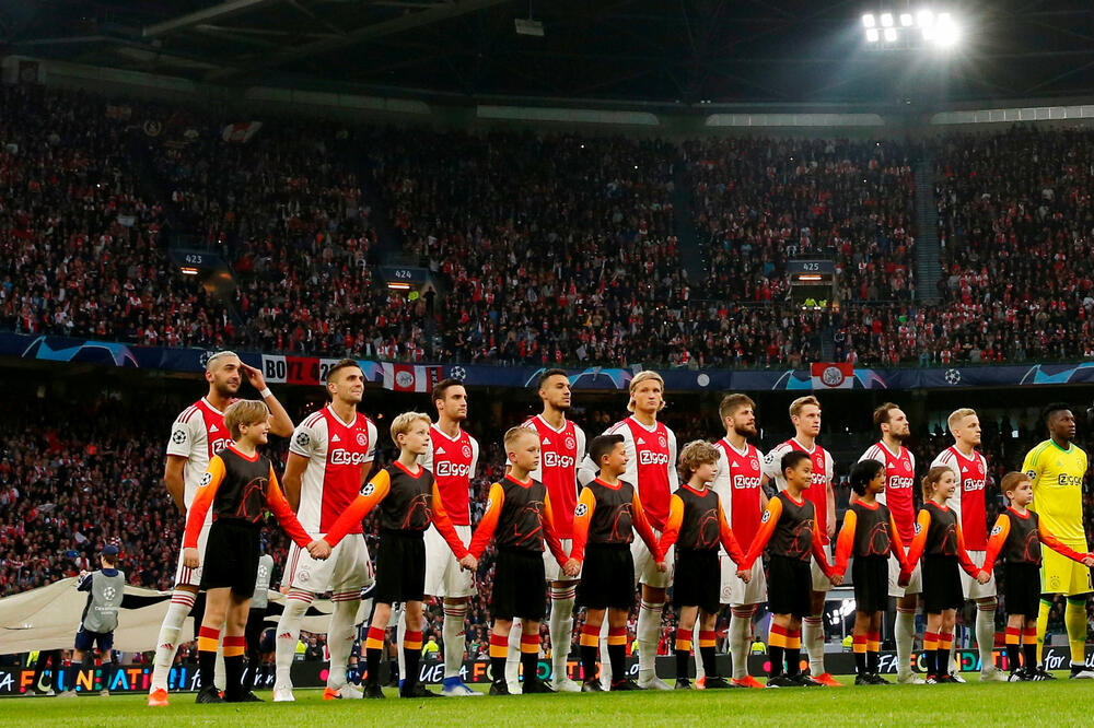 Fudbaleri Ajaksa, Foto: Reuters