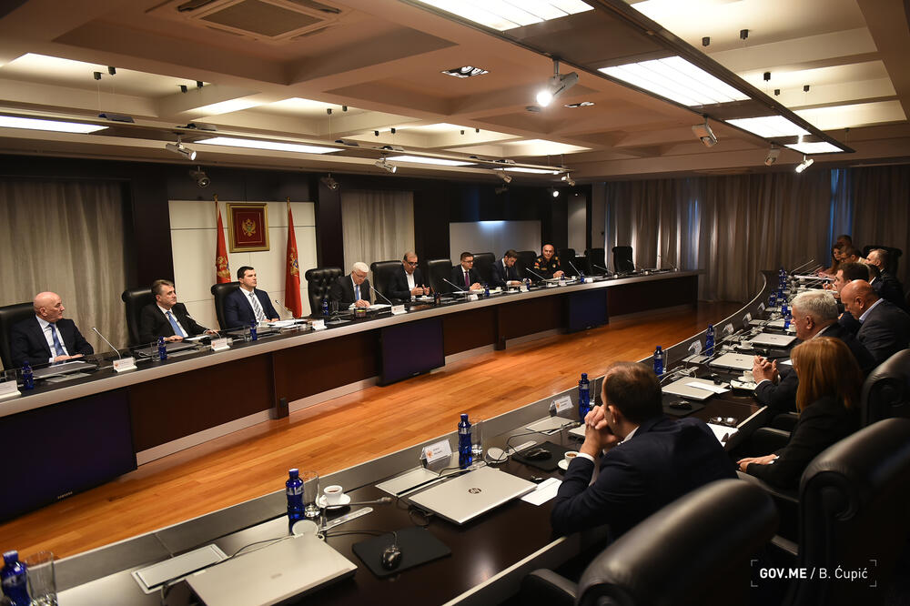 Sjednica Počasnog odbora Igara malih zemalja, Foto: Bojana Cupic/gov.me