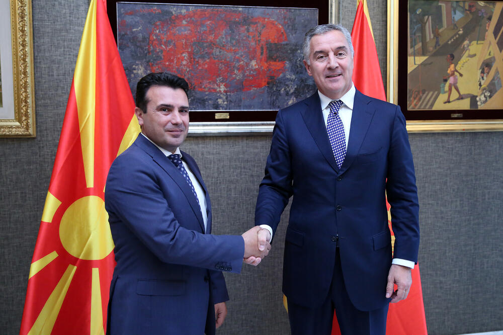 Đukanović i Zaev, Foto: Predsjednik.me