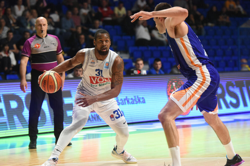 Džejms Bel na prvoj utakmici finala, Foto: Savo Prelević