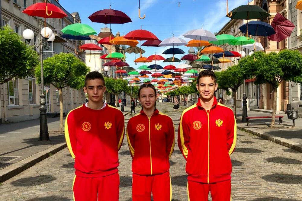 Damjan Liješević, Bojana Gojković i Nikola Radenović