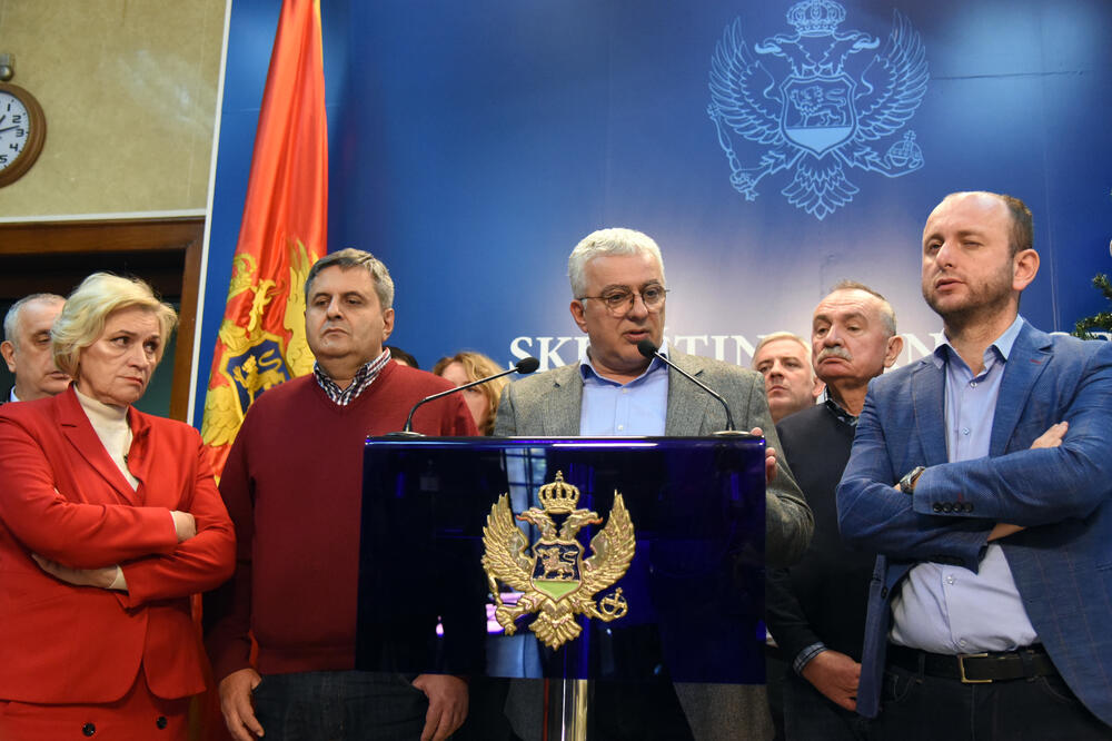 Poslanici Demokratskog fronta, Foto: Boris Pejović