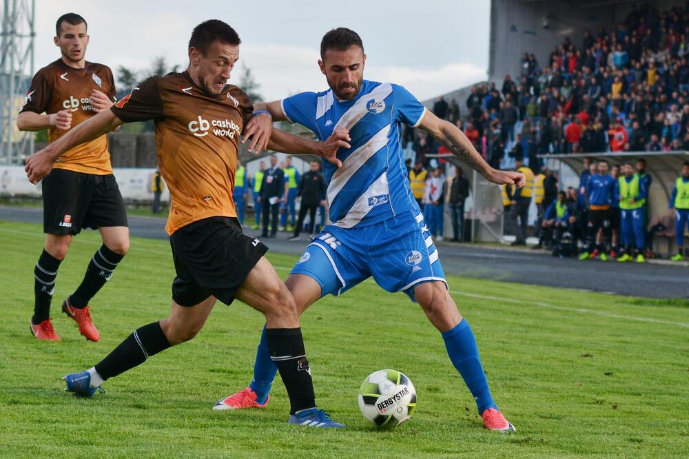 Detalj sa meča Sutjeska-Budućnost, Foto: Milan Šapurić