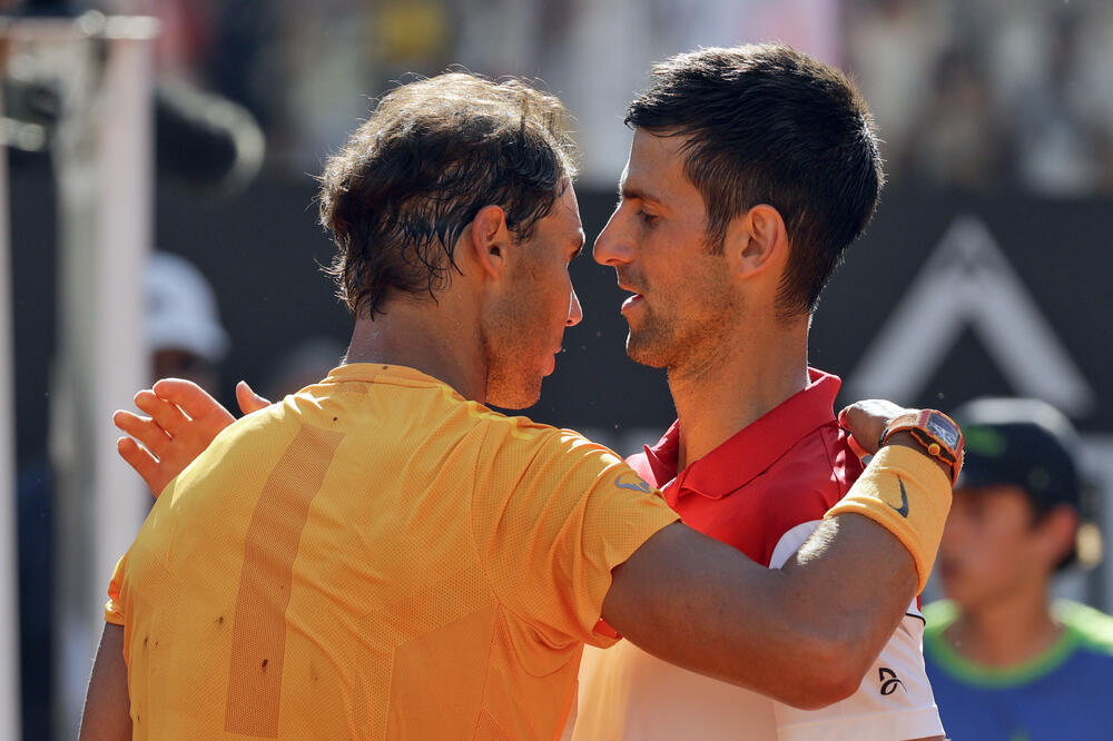 Hoćemo li 9. juna gledati njihov 55. međusobni duel: Nadal i Đoković, Foto: Beta-AP