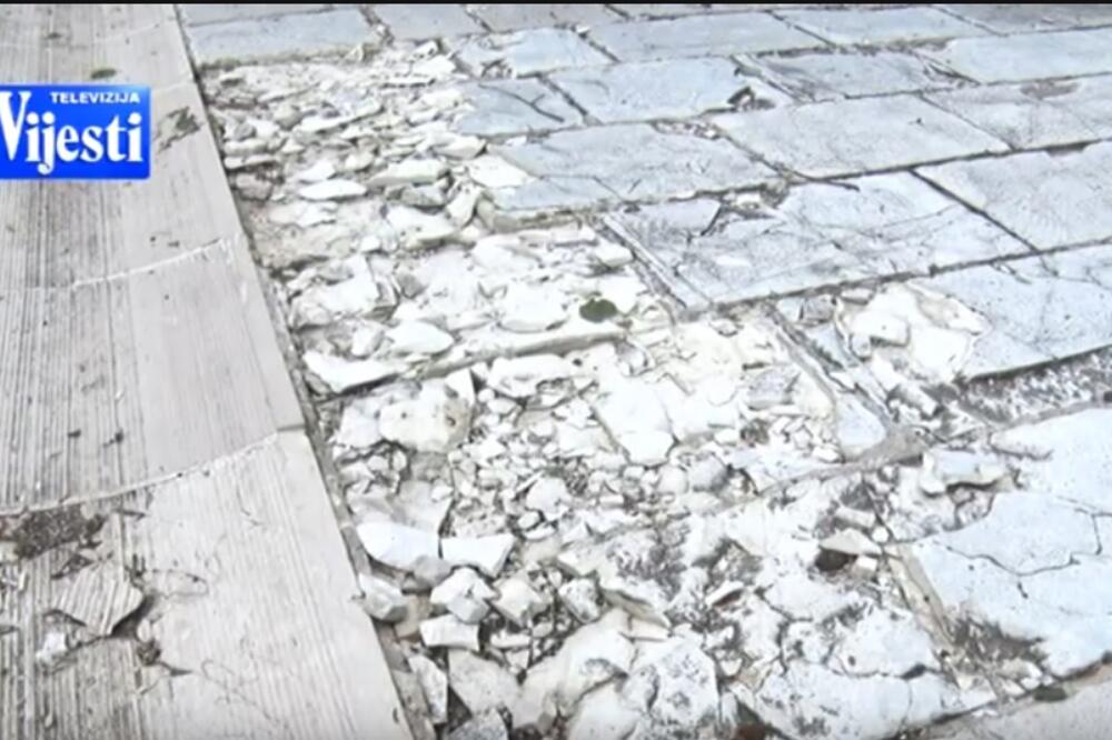 Dio Njegoševe ulice, Foto: TV Vijesti