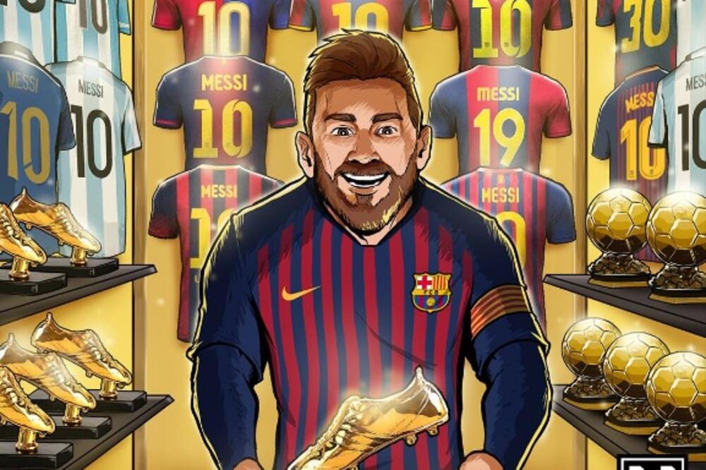 Leo Mesi: Karikatura, Foto: Bleacher Report