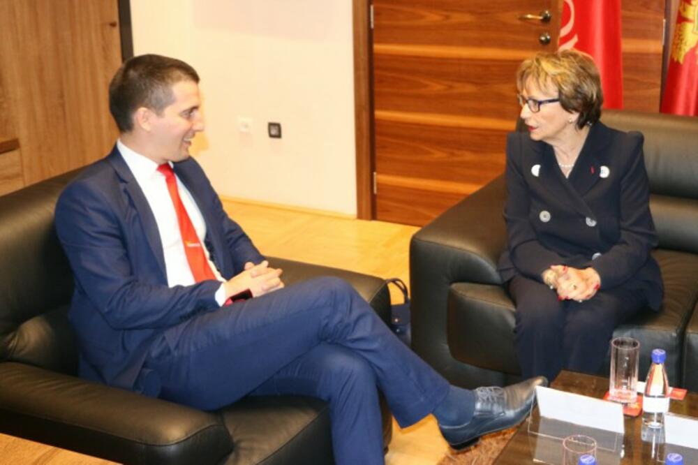 Bečić i Pak, Foto: Demokratska Crna Gora