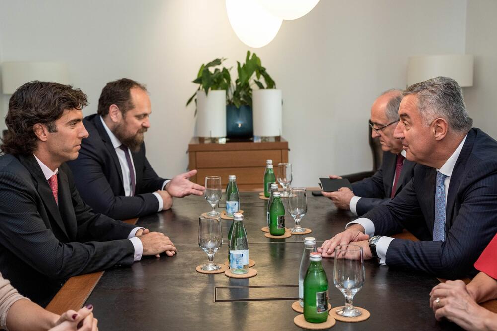 Sa sastanka Đukanovića i Tomaševića, Foto: Služba za informisanje Predsjednika Crne Gore