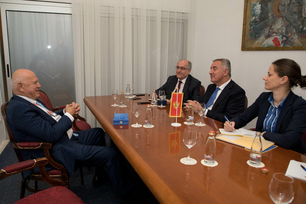Sa sastanka, Foto: Služba za informisanje Predsjednika Crne Gore