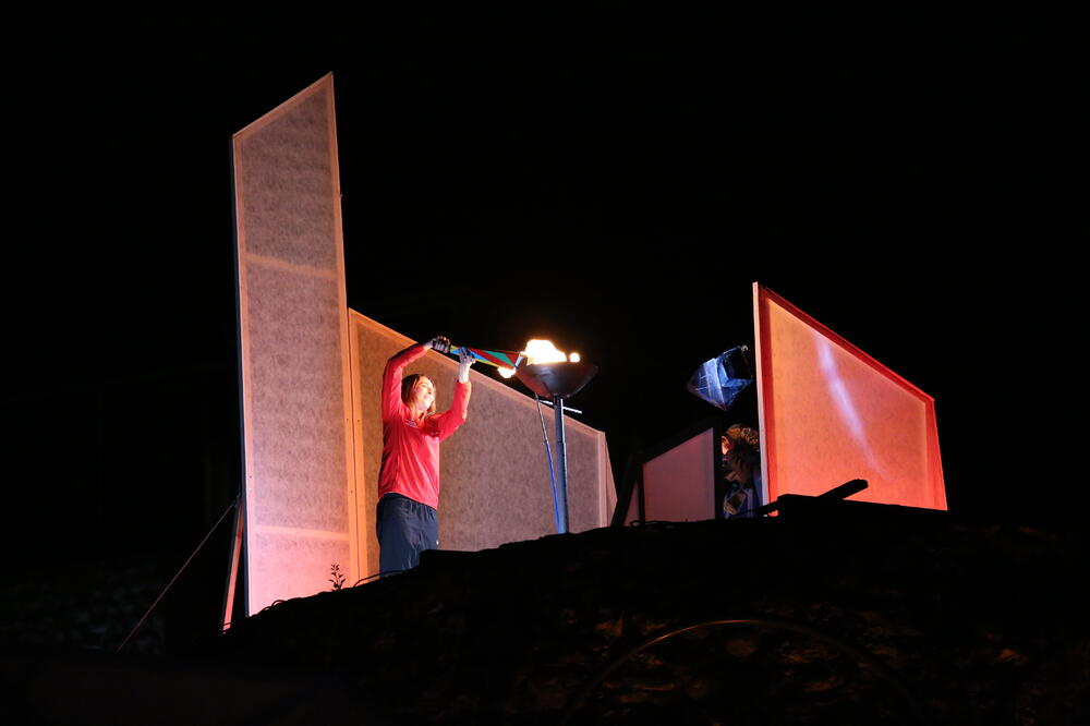 Bojana Popović je upalila olimpijski plamen