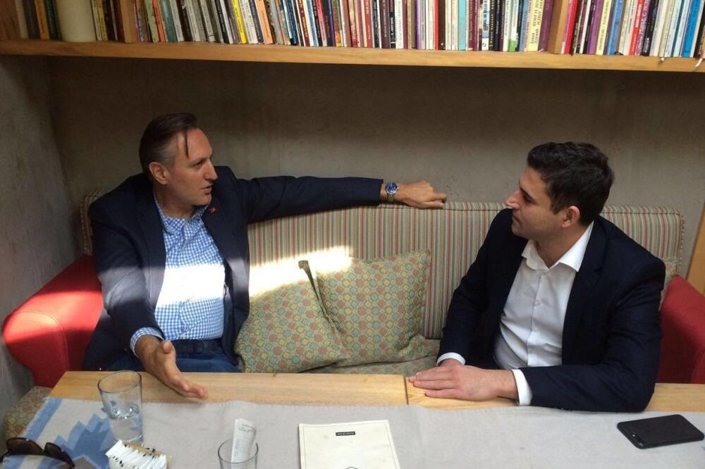 Krivokapić i Bernardić, Foto: SDP