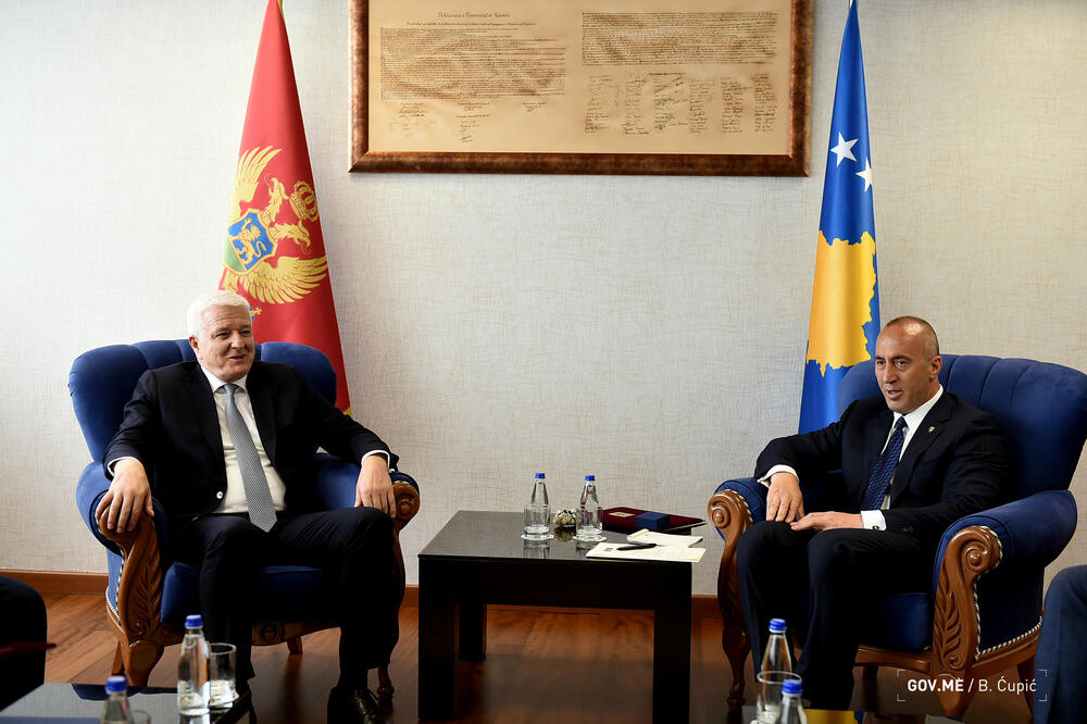 Marković i Haradinaj, Foto: Vlada Crne Gore