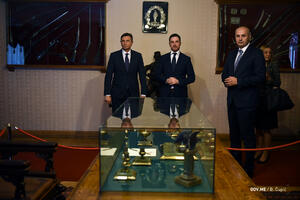 Pahor obišao Narodni muzej Crne Gore i Dvor kralja Nikole