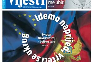 Naslovna strana "Vijesti" za 31. maj