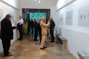 Crteži Danijele Marković izloženi u nikšićkoj galeriji