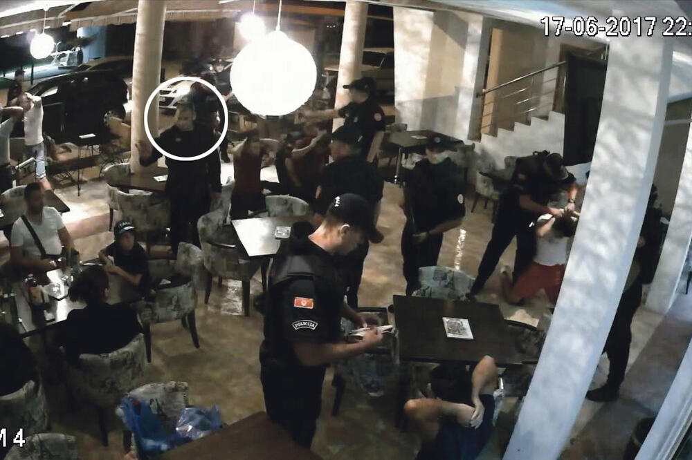 Akcija u Ulcinju u kojoj je učestvovao i nagrađeni policajac, Foto: URA