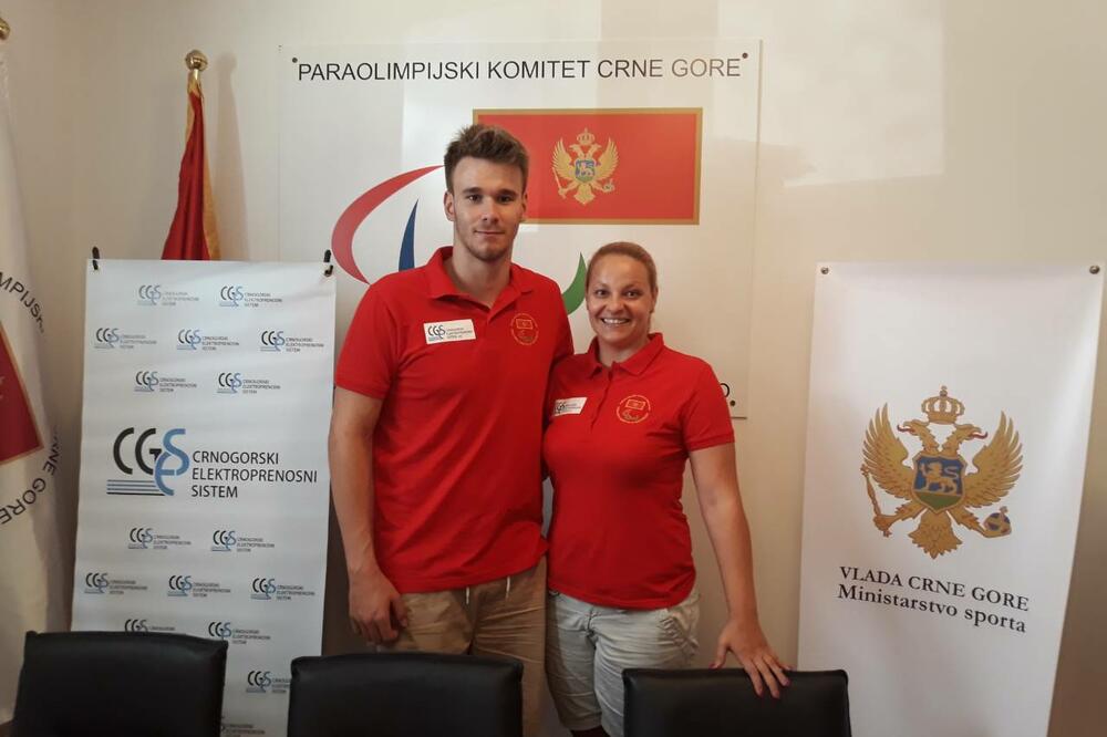 Ilija Tadić i trener Danijela Franeta