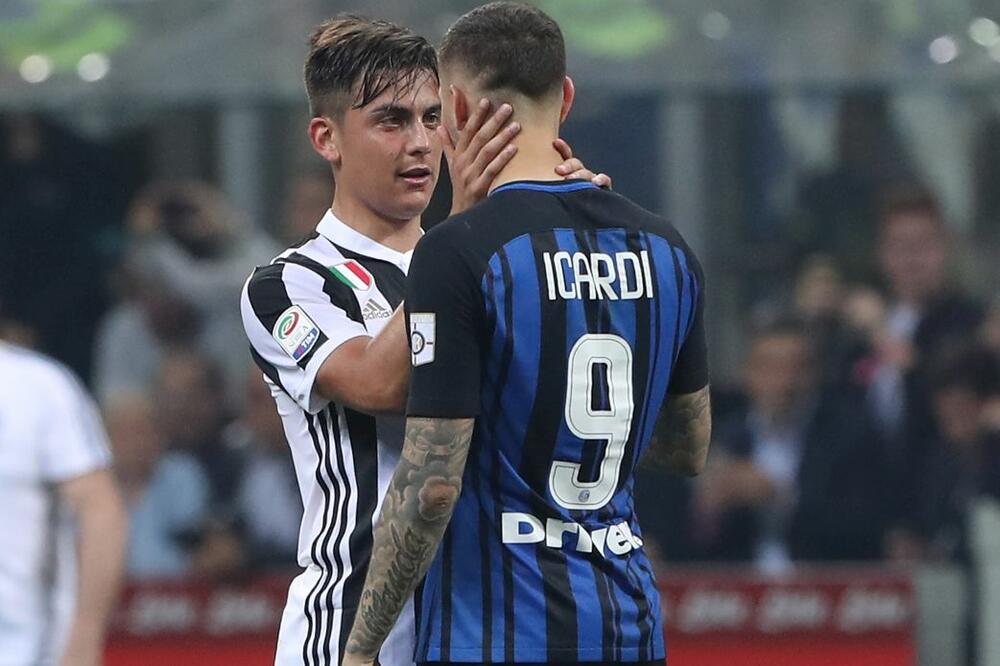 Paulo Dibala i Mauro Ikardi, Foto: Beta/AP