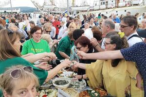 Pogledajte atmosferu sa Žućenica festa u Tivtu