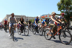 FOTO PRIČA Sa 57. kritične mase u Podgorici