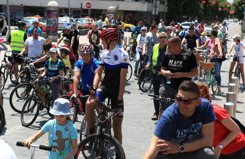 Vožnjom obilježili Svjetski dan bicikla