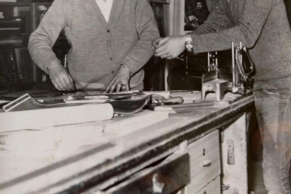 Otac prenio sinu znanje: Đuro i Vojo, Foto: Privatna Arhiva