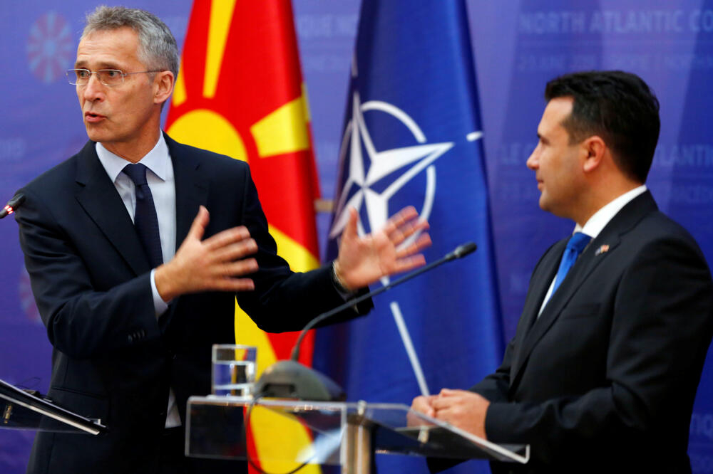 Stoltenberg i Zaev, Foto: Reuters