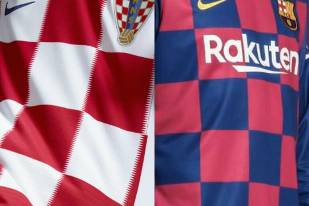 Dresovi Hrvatske i Barselone