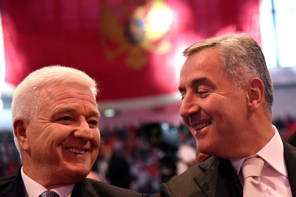 Marković i Đukanović, Foto: Boris Pejović