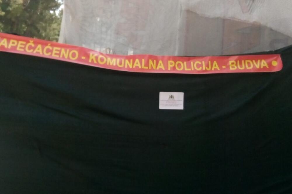 Zapečaćeno gradilište, Foto: Vuk Lajović