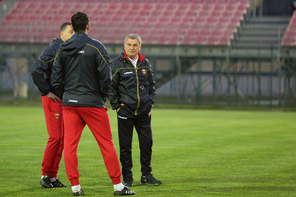 Stručni štab reprezentacije Crne Gore, Foto: Filip Roganović
