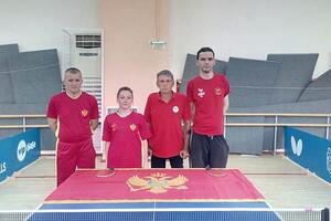 Crnogorski stonoteniseri u Strugi i Ohridu